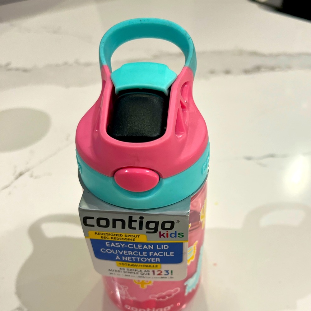 Contigo Water Bottle - NEW SPILL PROOF LID 414 ml